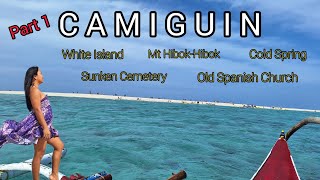 Camiguin Tour White Island Cold Spring Sunken Cemetery Old Spanish Church Mt HibokHibok [upl. by Ayahc825]