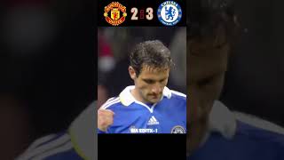 Greatest Comeback In History 😱 Man United 🆚️ Chelsea UCL Final 2008 Penalty shootout shorts [upl. by Ainsley]