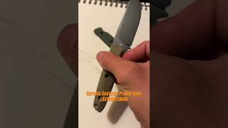 Vosteed Mink Upgrade  Carrolls Customs Scales knifereview upgrade custom edc shorts [upl. by Noseimaj]