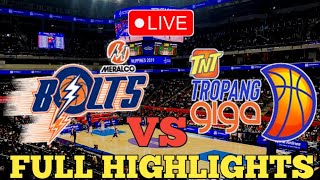 MERALCO VS TNT FULL GAME HIGHLIGHTS HD  PBA TODAY  PBA LIVE  PBA NEWS  PBA HIGHLIGHTS [upl. by Dolhenty]