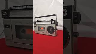 Sanyo 3BAND radio cassette recorder M1700H for sale mo 9023321435shortvideo [upl. by Inoek849]