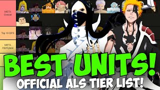 New Best Units in Anime Last Stand Infinite amp Story Tier List  TYBW Part 2 UPD [upl. by Neu]