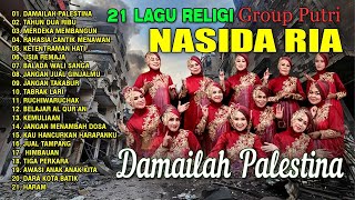 21 Lagu Religi Group Putri Nasida Ria  Damailah Palestina [upl. by Eckblad424]