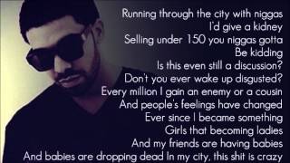 Aaliyah ft Drake  Enough Said Lyrics [upl. by Ardnu]