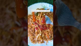 Perfect chowmin recipe ।। youtubeshorts [upl. by Martita185]