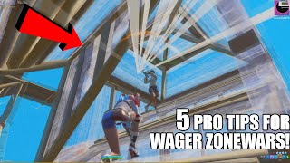 5 PRO Tips To WAGER LIKE A PRO In ZoneWars  Fortnite Tips amp Tricks [upl. by Nnaeinahpets904]