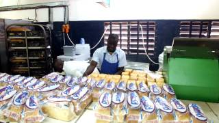 Bakery in Kasungu Malawi [upl. by Kerman645]