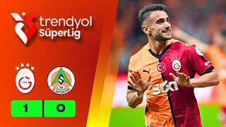 Galatasaray vs Alanyaspor Trendyol Süper Lig Maç Özeti [upl. by Thorlay867]