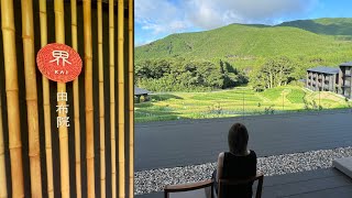 Amazing HOTEL with the Beauty of Japanese Landscape🇯🇵KAI Yufuin  界由布院 [upl. by Tillo]