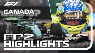 FP2 Highlights  2024 Canadian Grand Prix [upl. by Llehctim]