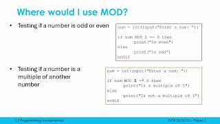 Arithmetic Operators including Modulo and Quotient [upl. by Annazor]