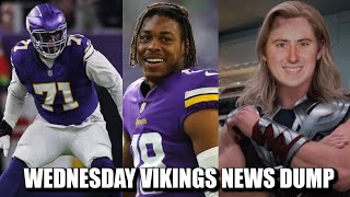 Minnesota Vikings News Dump 9182024  Throwbacks Back Jefferson Breaks Record Reichards Hair [upl. by Edrick]