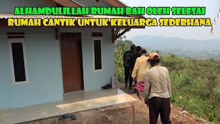 Update Bedah Rumah Bah OlehAlhamdulillah Rumah Cantik Nan Mungil Sudah Selesai Di Bangun [upl. by Howes208]