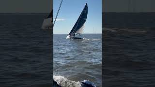 Annapolis Yacht Club Fall Series 2024 ORC action sailing regatta [upl. by Ynwat]