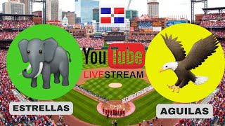 🩸ESTRELLAS ORIENTALES VS AGUILAS CIBAEÑAS LIDOM EN VIVO🩸17112023 Nelvin sportRD [upl. by Marilee]