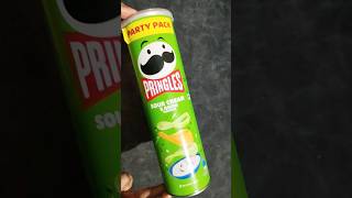 Pringles Sour Cream And Onion Flavour opening shorts viral pringles [upl. by Ait]