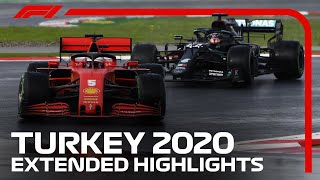 Extended Race Highlights  2020 Turkish Grand Prix [upl. by Salohci812]