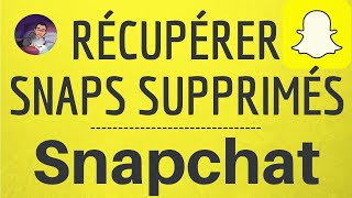 RECUPERER SNAPS supprimés comment retrouver un snap ou un message supprimé sur Snapchat [upl. by Yerd]