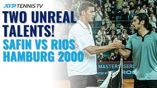 Two Unreal Talents Marat Safin vs Marcelo Rios Hamburg 2000 SemiFinal Tennis Highlights [upl. by Scevour]