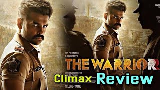 the warriorr Telugu Full Movie climax Review  Ram Pothineni  kruthi setty [upl. by Elinnet256]