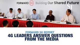 FULL Singapore 4G leaders answer media questions  Forward SG report [upl. by Pelmas]