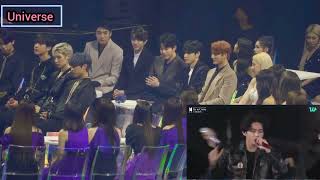 Kpop Idols Reaction to BTS quotRun BTS quot Full performance Busan concert [upl. by Stillman]