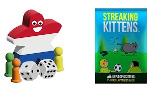 speluitleg Exploding Kittens  Streaking Kittens [upl. by Tymothy65]