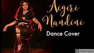 AIGIRI NANDINI  Dance Cover ✨  Navaratri Special [upl. by Parish50]