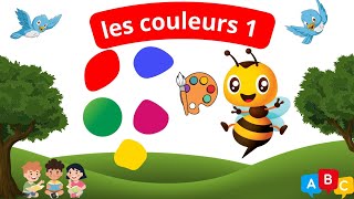 Apprendre le Français  les couleurs  part 1 [upl. by Leeda]