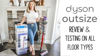 Dyson Outsize Total Clean  Review amp Testing On All Floor Types  Battery amp Bin Put to the Test [upl. by Lois898]