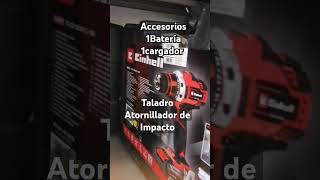 Taladro Atornillador de Impacto Einhell 18V 13mm herramientas tips tools einhell [upl. by Galasyn691]