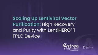 Scaling Up Lentiviral Vector Purification High Recovery amp Purity with LentiHERO 1 FPLC Device [upl. by Regni912]