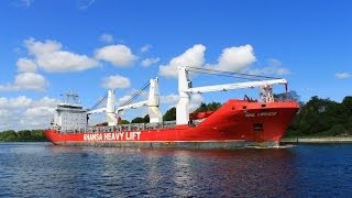 Shipspotting Kiel Canal 01052014 HHL VENICE [upl. by Hanad]