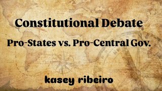 constitutional convention debate video ￼ [upl. by Adiana]