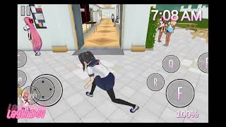 Trying to strngl3 everyone in yandere chan simulator 13 modOld versionNew intro 300 sub special [upl. by Stoddard126]