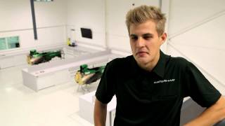 Välkommen till Caterham Marcus Ericsson [upl. by Einrae]