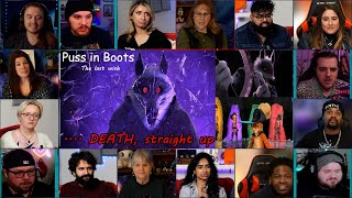 quotI am Death straight upquot Scene  Puss in boots  The last wish  Reaction Mashup  pussinboots [upl. by Eedyah338]