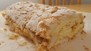 Lemon Meringue Roulade Dessert [upl. by Ainotal]