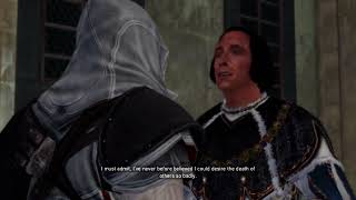 Parting ways with Lorenzo  Assassins Creed 2  The Ezio Collection [upl. by Ynnatirb]