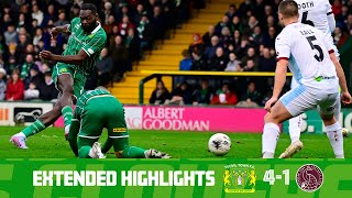 Extended Highlights  Yeovil Town 41 Taunton Town [upl. by Leahciam931]