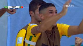 Brazil v Portugal  FIFA Beach Soccer World Cup 2017  Match Highlights [upl. by Clementina]