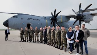 Bundeswehr bricht nach Litauen auf und wir durften im A400M das Vorkommando begleiten [upl. by Fletch]