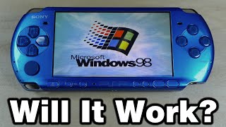 Can You Install WINDOWS On The PSP [upl. by Aikel]