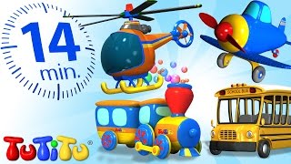 TuTiTu Compilation  Transportation  Toys and Songs for Children [upl. by Suirred227]