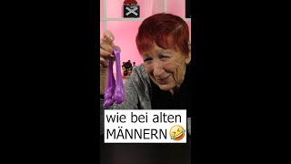 OMA spielt mit SLIMY  Oma Geht Steil 🚀 shorts [upl. by Hunley48]