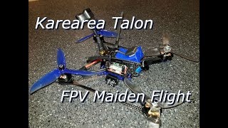 Karearea Talon  FPV Maiden Flight [upl. by Rene590]