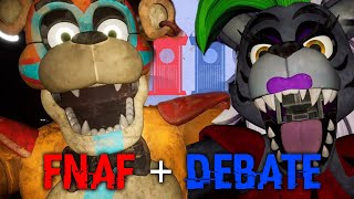 LIVE DEBATE REACTION  FNAF SECURITY BREACH REVISITED [upl. by Hajin847]