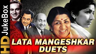 Lata Mangeshkar Duets Top 20  Old Hindi Songs Collection  Evergreen Songs Of Bollywood [upl. by Asirret]