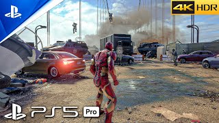 PS5 PRO Marvels Avengers  Ironman Thor and Hulk Gameplay  ULTRA Realistic Graphics4K60FPSHDR [upl. by Nylatsyrc]