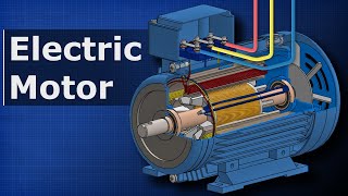 How Electric Motors Work  3 phase AC induction motors ac motor [upl. by Norej227]